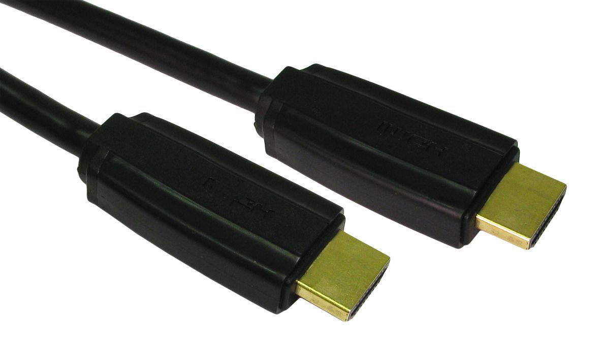 Cables Direct 1m High Speed HDMI with Ethernet Cable HDMI cable HDMI Type A (Standard) Black